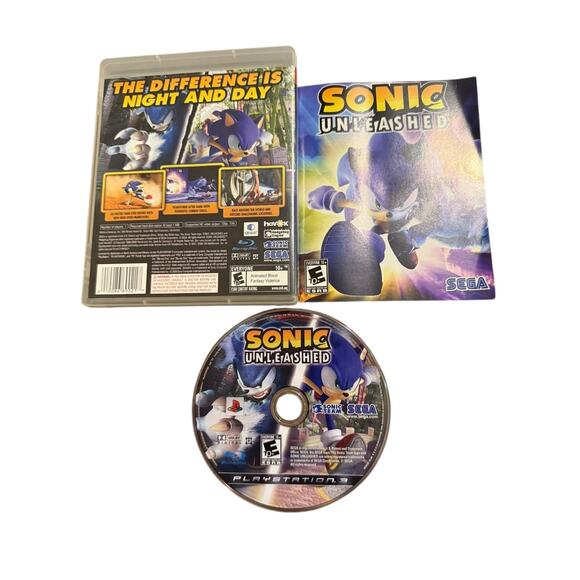 Sonic Unleashed PlayStation 3 Video Game SEGA Platformer CIB complete - Picture 3 of 3
